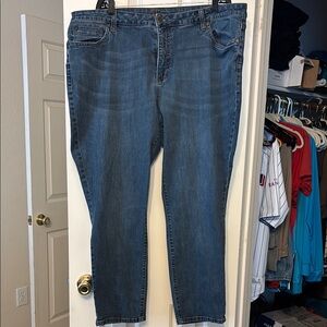 Kut from the Kloth Blue Straight Leg Denim